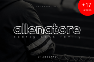 Allenatore Family: A Sporty Typeface for Clear Branding