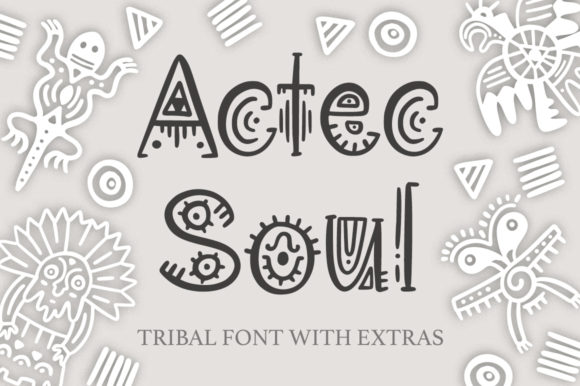 Aztec Soul: The Display Font That Builds a Brand Story