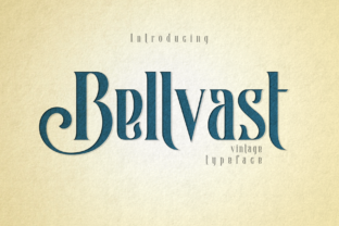 Bellvast: A Romantic Vintage Font with Luscious Swashes