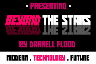 Beyond the Stars: A Sci-Fi Font for Your Maker Projects