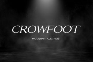 Crowfoot: The Bold Display Font for Makers and Shops