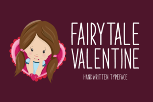 Fairytale Valentine: A Handwritten Font for Crafters and Sellers