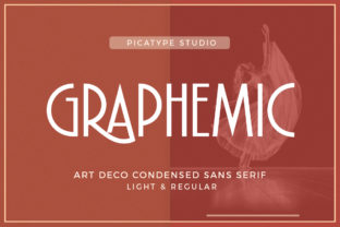 Graphemic: A Modern Display Font for Editorial Design