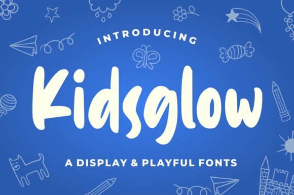 Kidsglow: A Display Font That Makes Campaign Messaging Unmissable