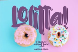 Lolitta: A Bold Display Font That Brings Real Joy to Branding