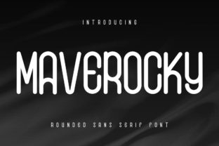 Maverocky Font: A Bold Display Typeface for Campaigns