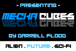 Mechacubes: The Campaign Designer's Go-To Display Font