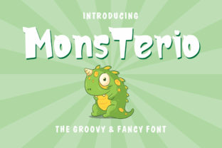 MonsTerio: A Groovy Display Font for Bold Marketing Visuals