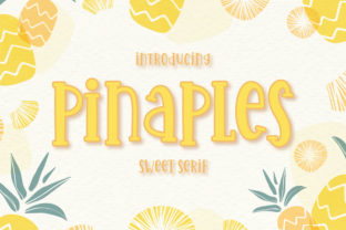 Pinaples: A Playful Display Font for Modern Editorial Design