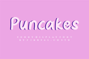 Puncakes: A Fresh Display Typeface for Editorial Design