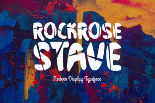 Rockrose Stave: The Display Font That Brings Stories to Life