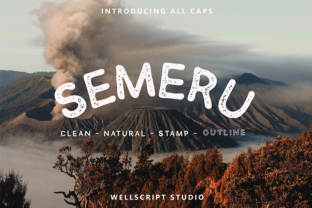 Semeru: A Display Font That Commands Attention in Campaigns