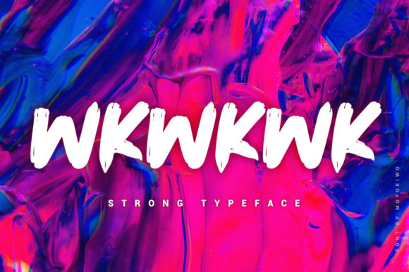 Wkwkwk: A Bold Display Font for Web Designers
